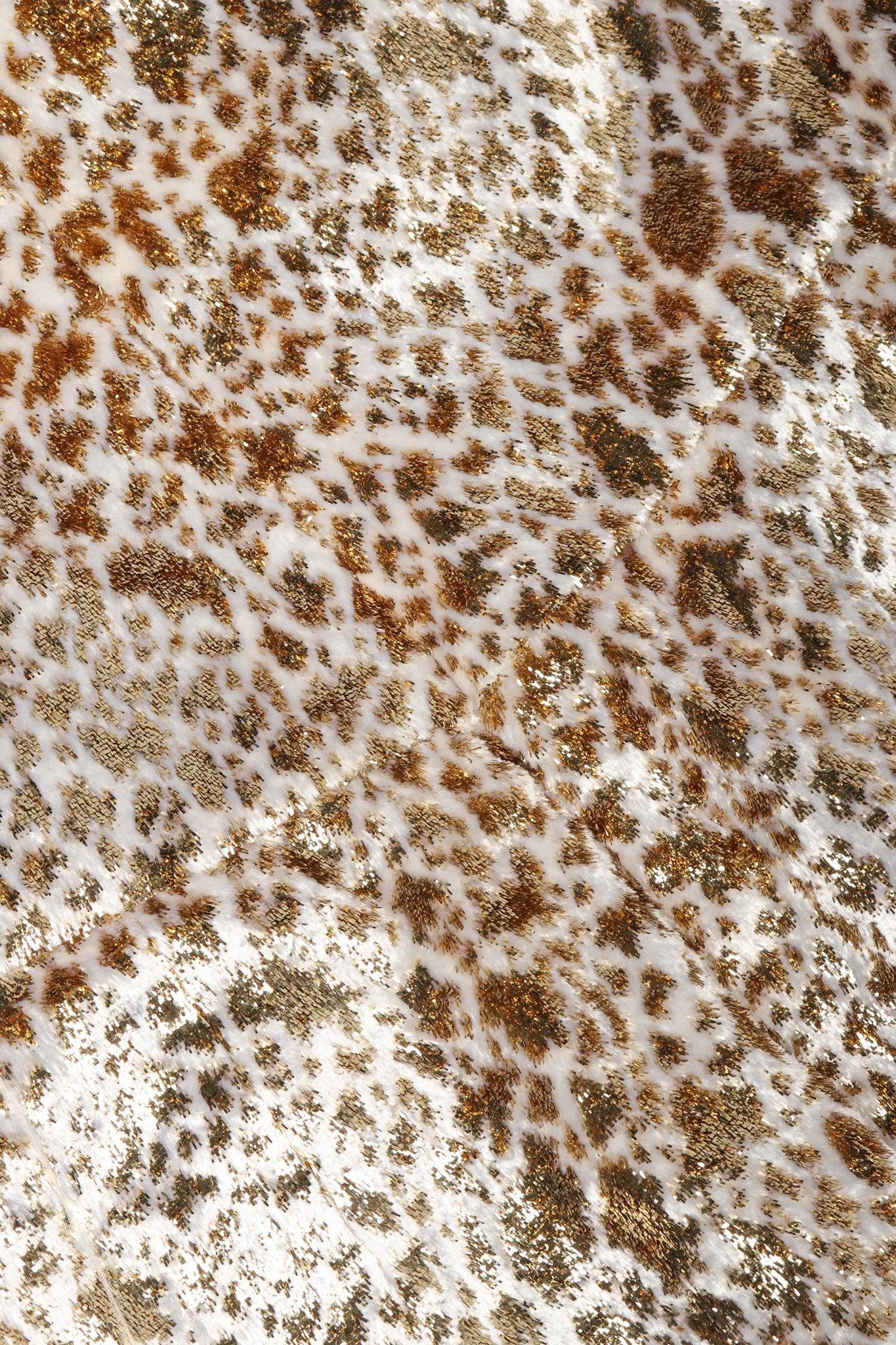 Golden Cheetah Strapless Sheath