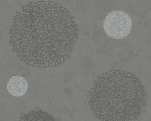 Grey Metallic Black & White 3 960403 Wallpaper
