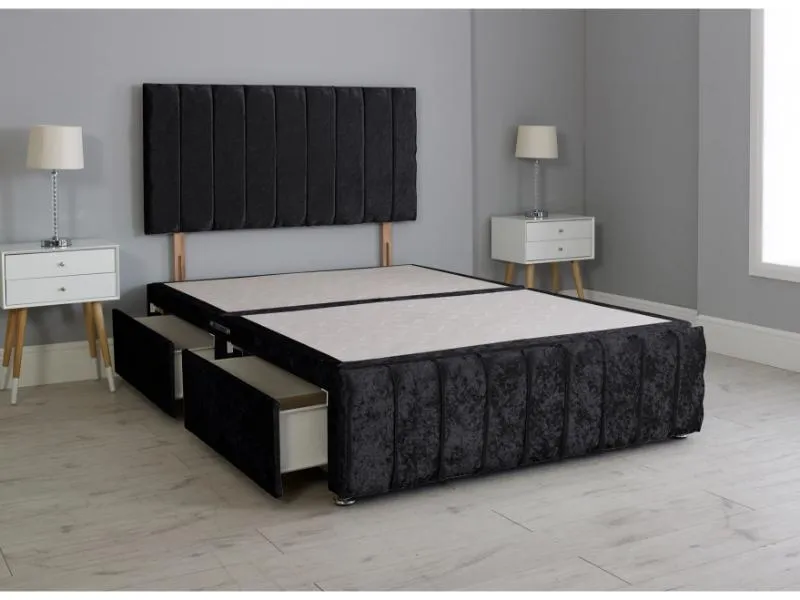 Hamlet Divan Bed Set With Footboard And Mattress Options
