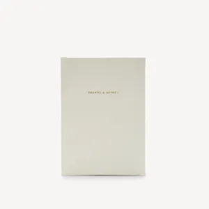 Hardbound "Dreams & Wishes" Journal - Snowflake