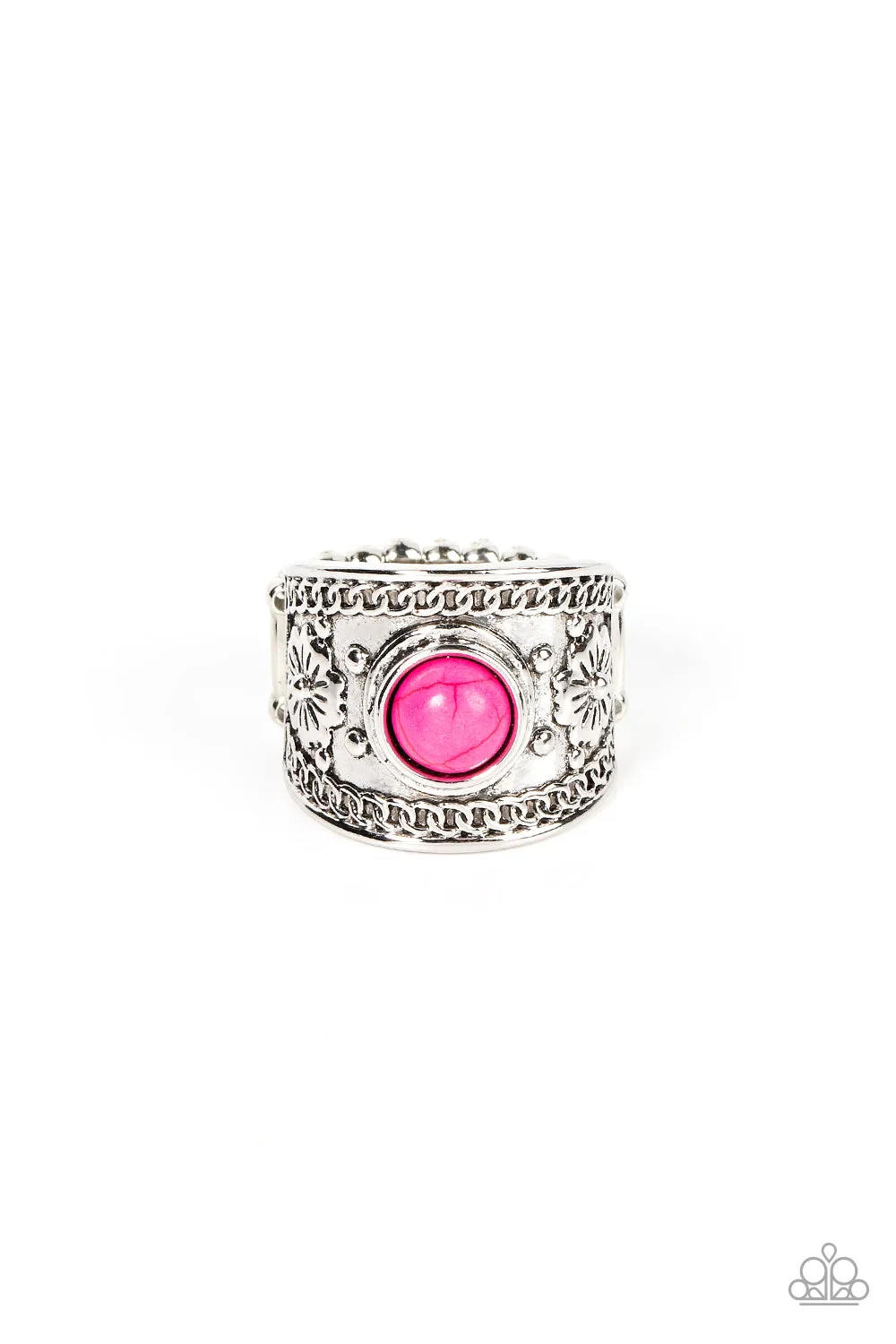 HAVEN-Sent - Pink Ring - Paparazzi Accessories