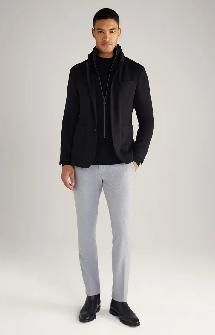Hectar-J Knit Field Coat in Black
