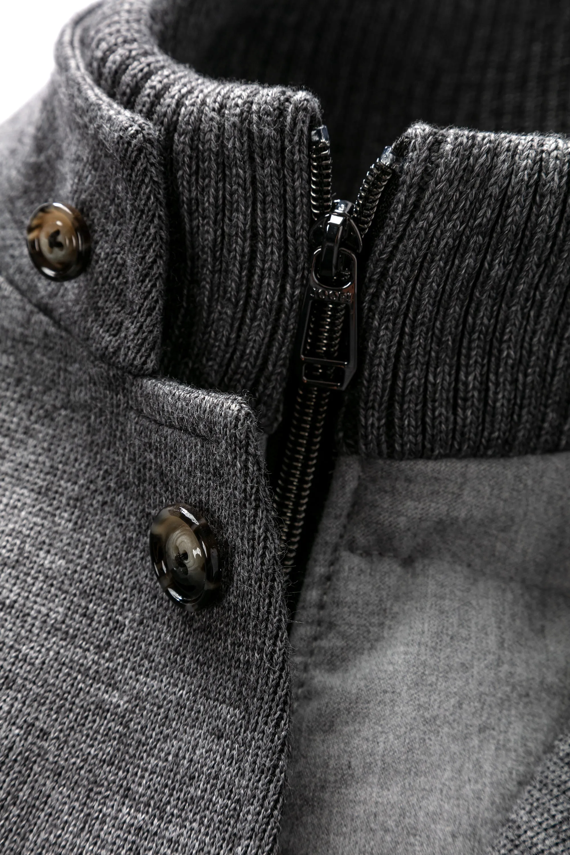 Hectar-J Knit Field Coat in Grey