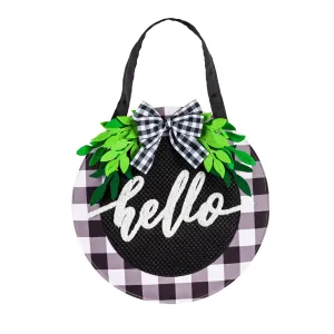 Hello Foliage Door Décor,2dhb1740