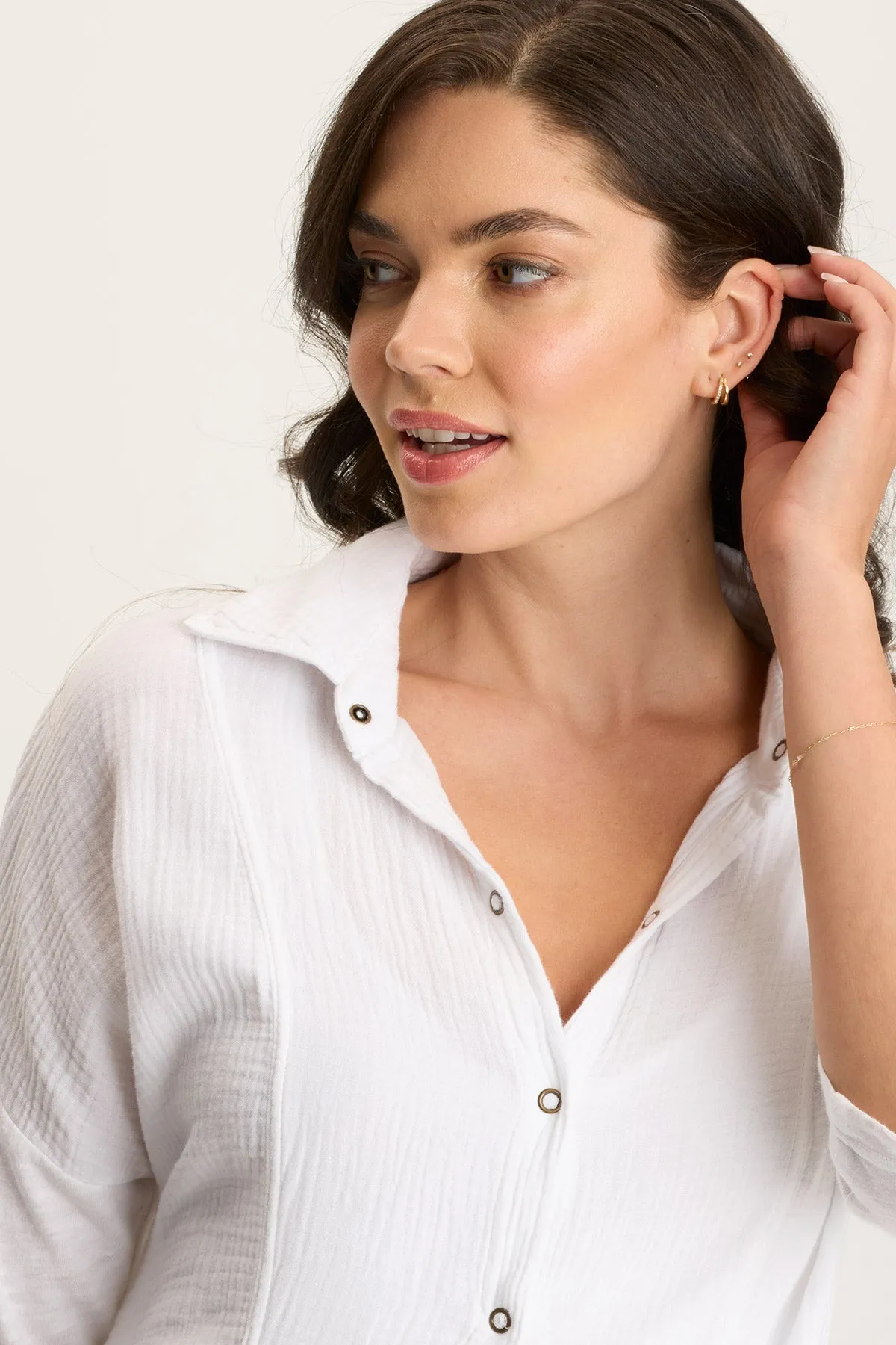 Hogue Plush Gauze Duster/Dress