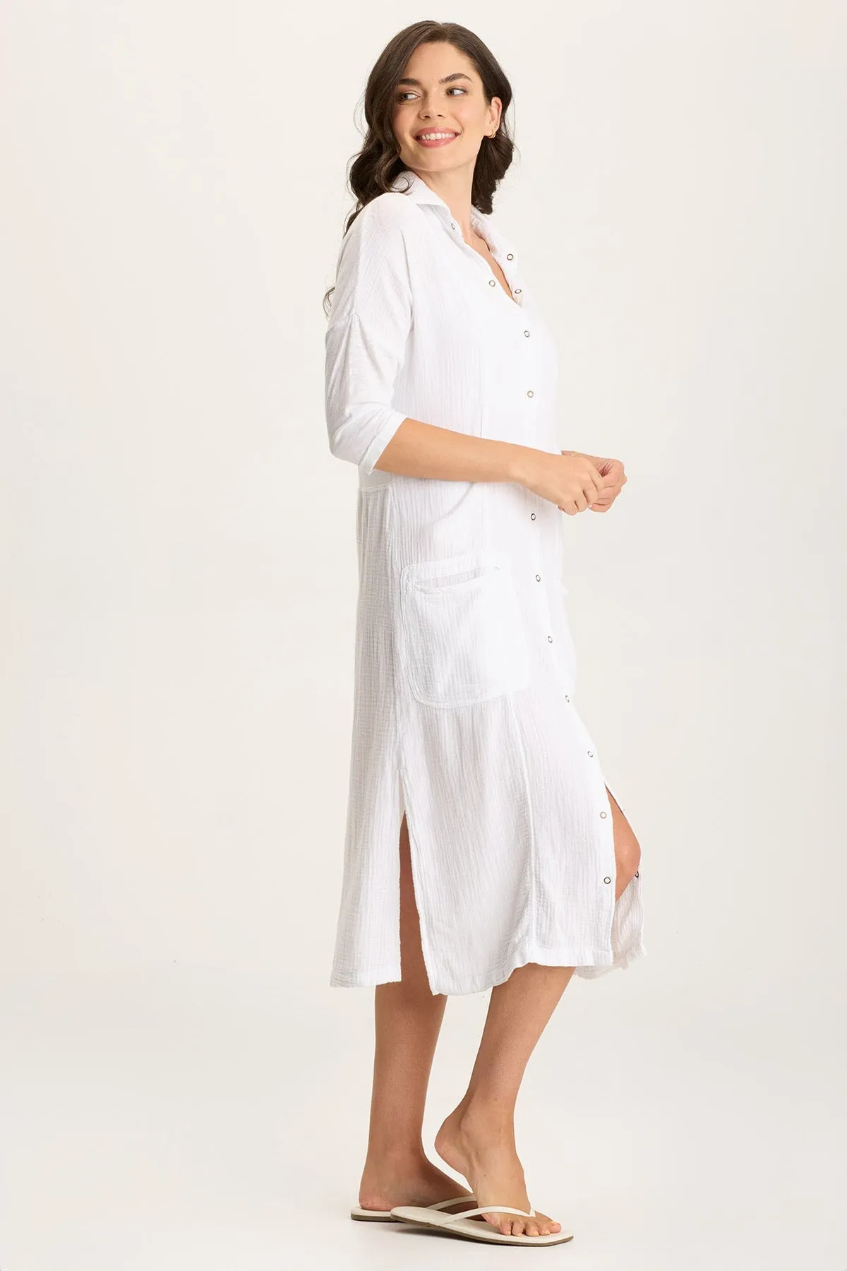 Hogue Plush Gauze Duster/Dress