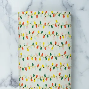 Holiday Classics by Rifle Paper Co. - Holiday Lights - Cream Metallic
