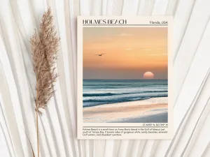 Holmes Beach Wall Canvas, USA