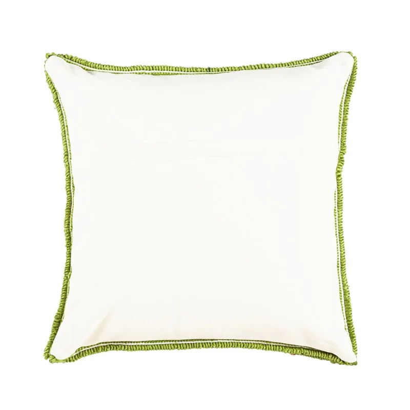 Hooked Pillow 18"x18" Floral,4p21171