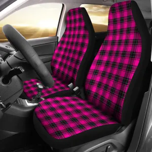 Hot Pink Plaid Car Seat Covers Seat Protectors