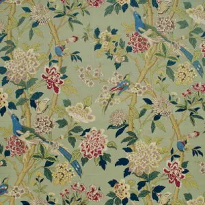 Hydrangea Bird-Aqua/Rose