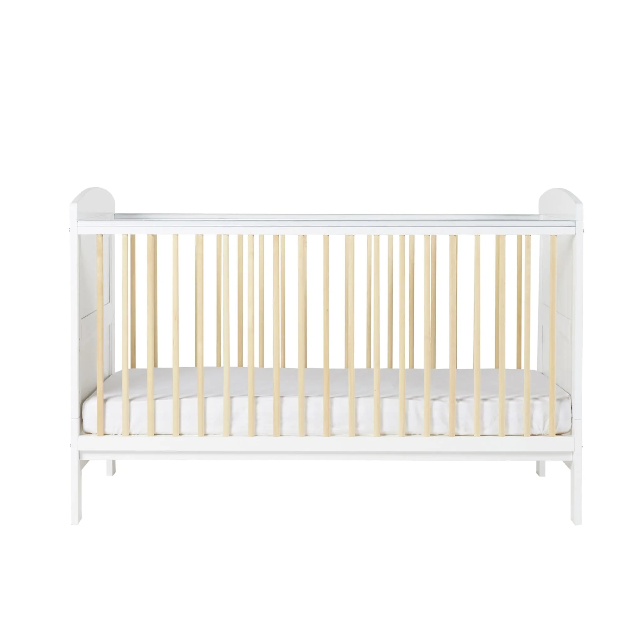 Ickle Bubba Coleby Scandi Classic Cot Bed White