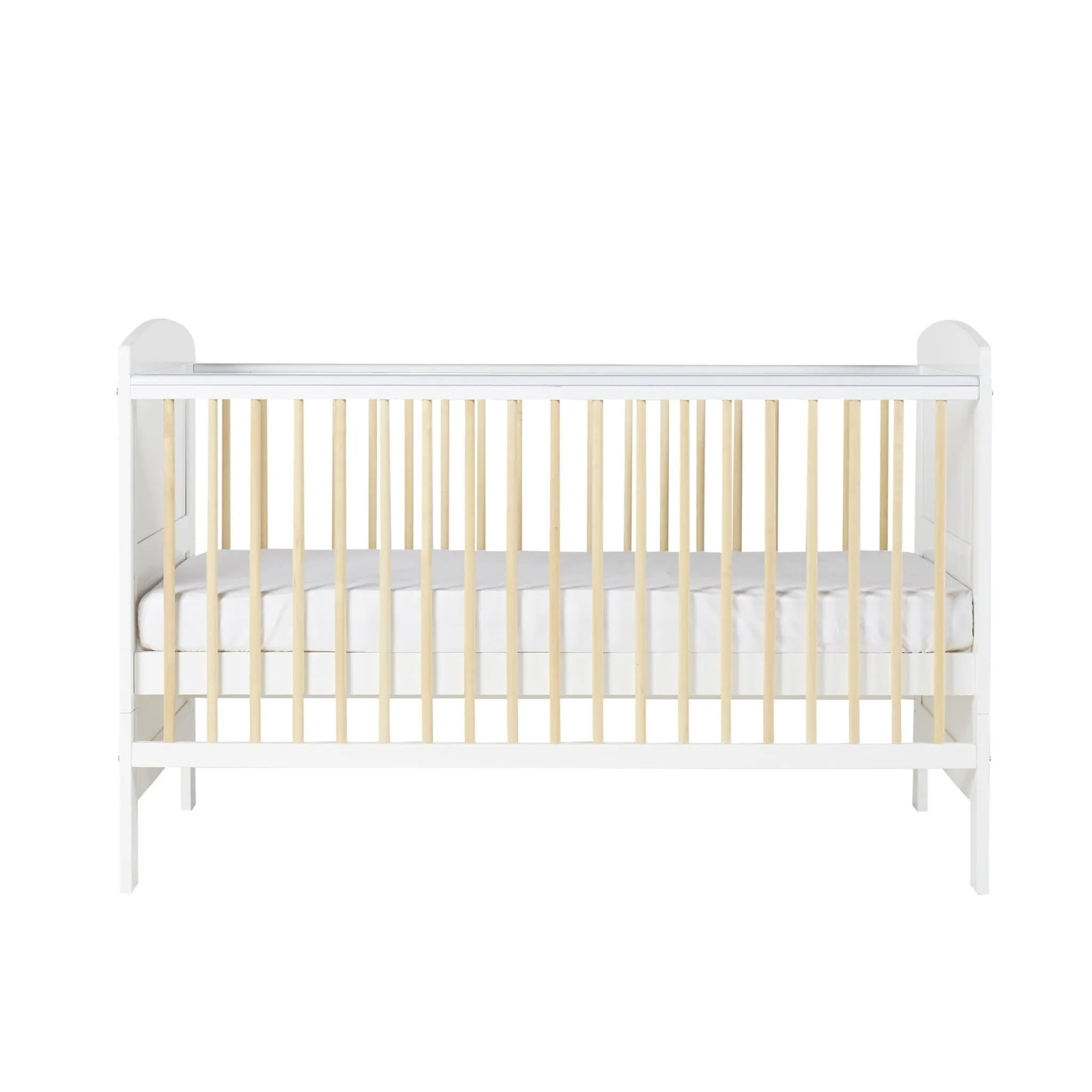 Ickle Bubba Coleby Scandi Classic Cot Bed White