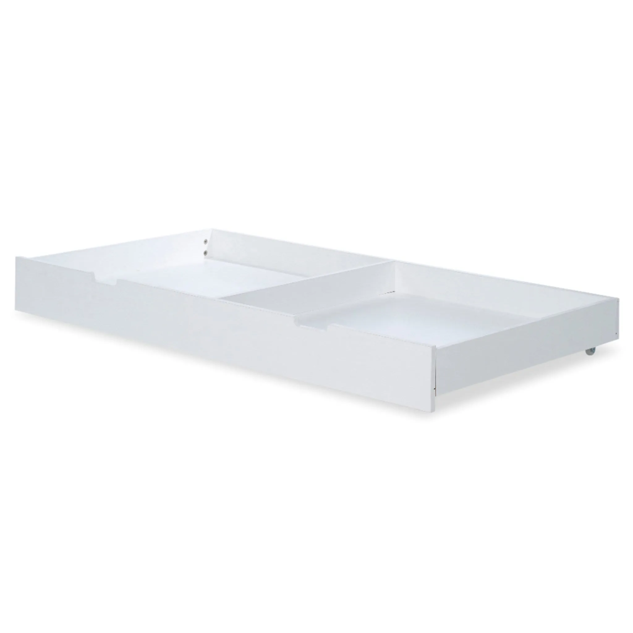 Ickle Bubba Pembrey Cotbed & Under Drawer Ash Grey & White
