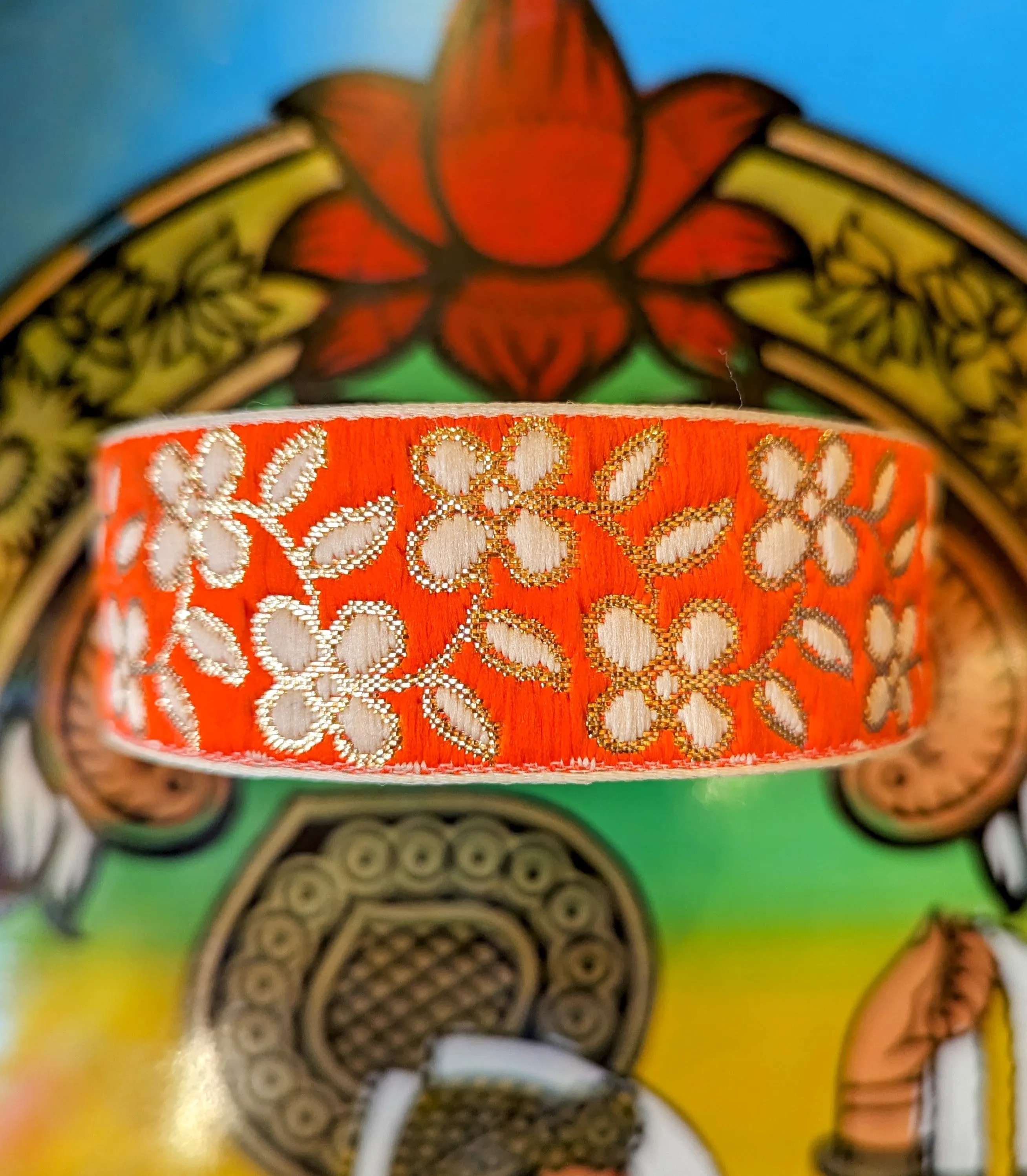 Indian borders - geometric, flora and fauna