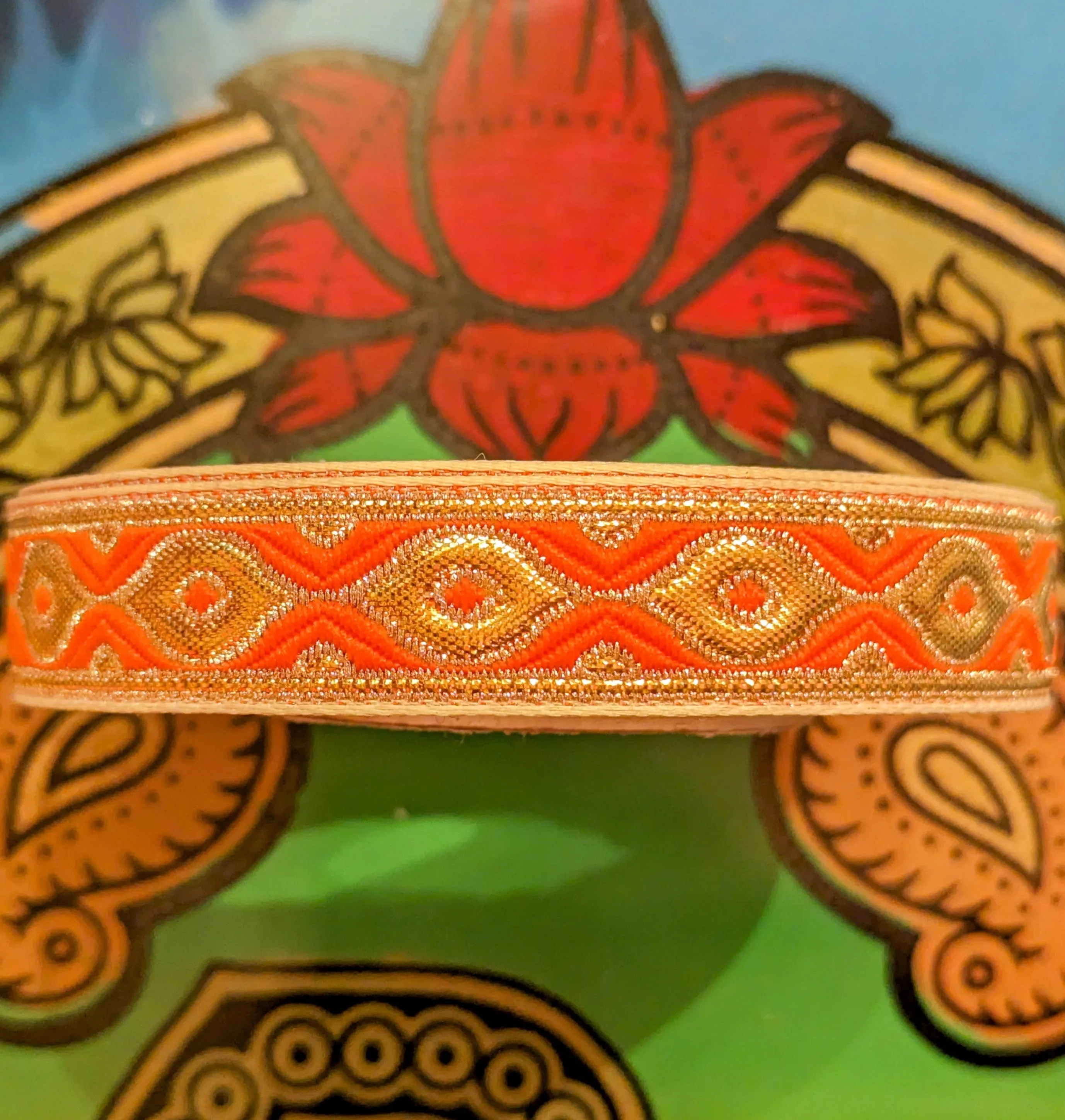 Indian borders - narrow geometric