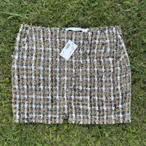 IRO Womens Skirt Size 44 Hunch Brown‎ Textured Front Pockets Pencil Mini Tweed