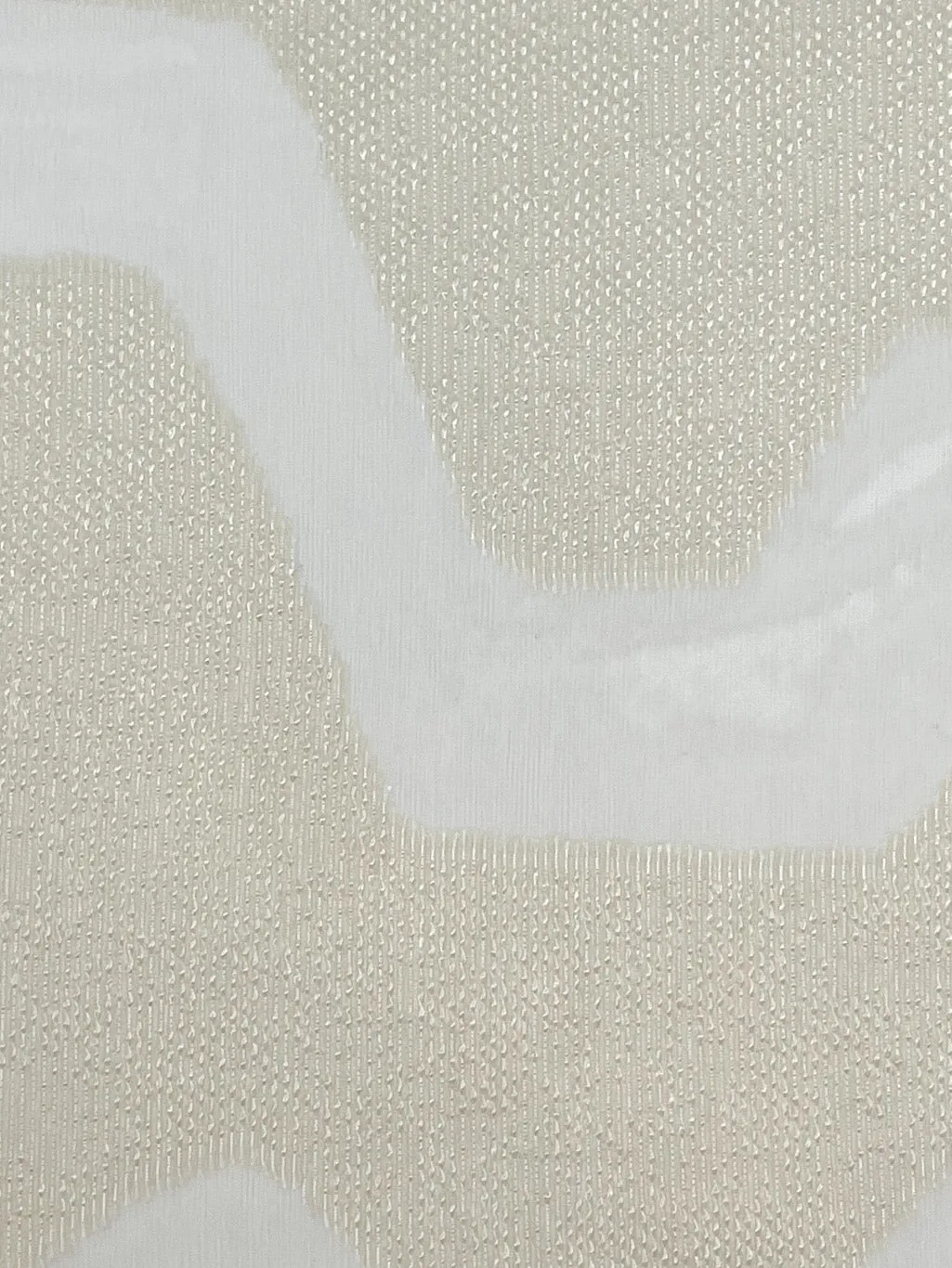Irregular Wave Geometric Faux linen Fabric By The Yard/CL1135