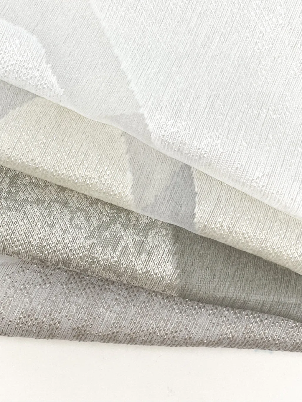 Irregular Wave Geometric Faux linen Fabric By The Yard/CL1135