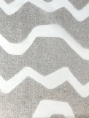 Irregular Wave Geometric Faux linen Fabric By The Yard/CL1135