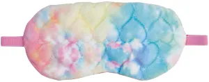 Iscream Cotton Candy Heart Quilted Eye Mask