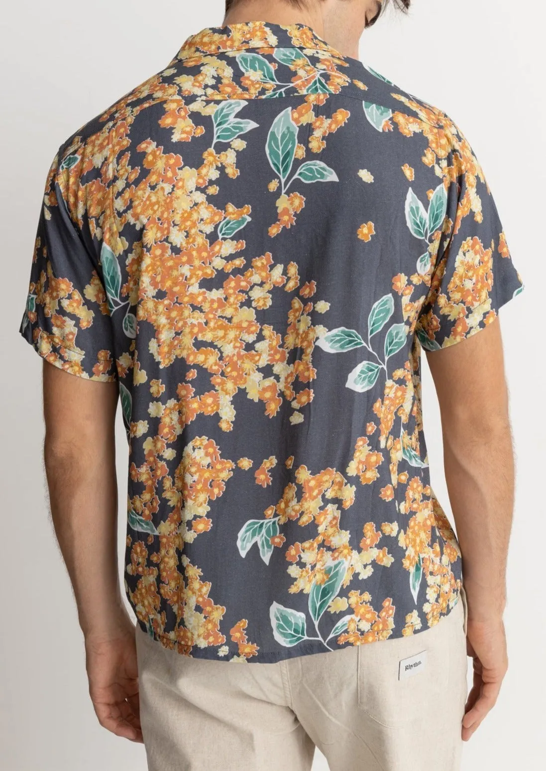 Isle Floral Cuban Short Sleeve Shirt