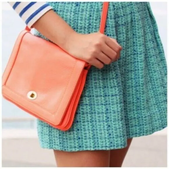 J. Crew Aqua Mint Tweed Shirred Flare Mini Skirt