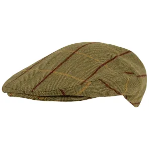 Jack Pyke Wool Blend Flat Cap Tweed