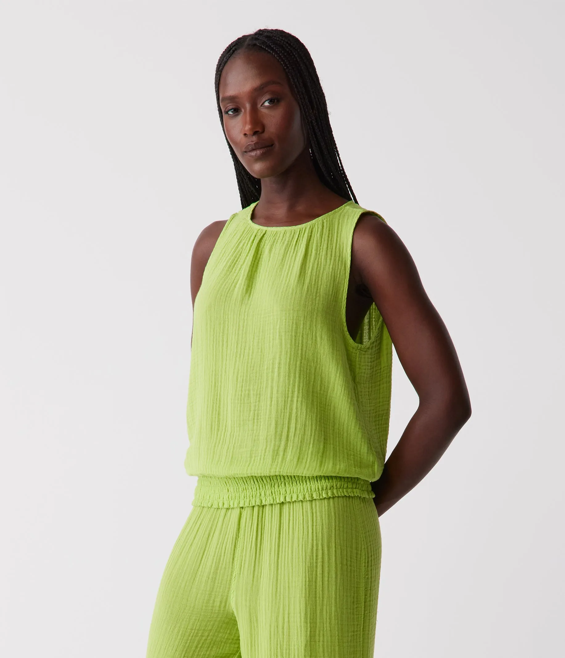 Janelle Tie Neck Tank