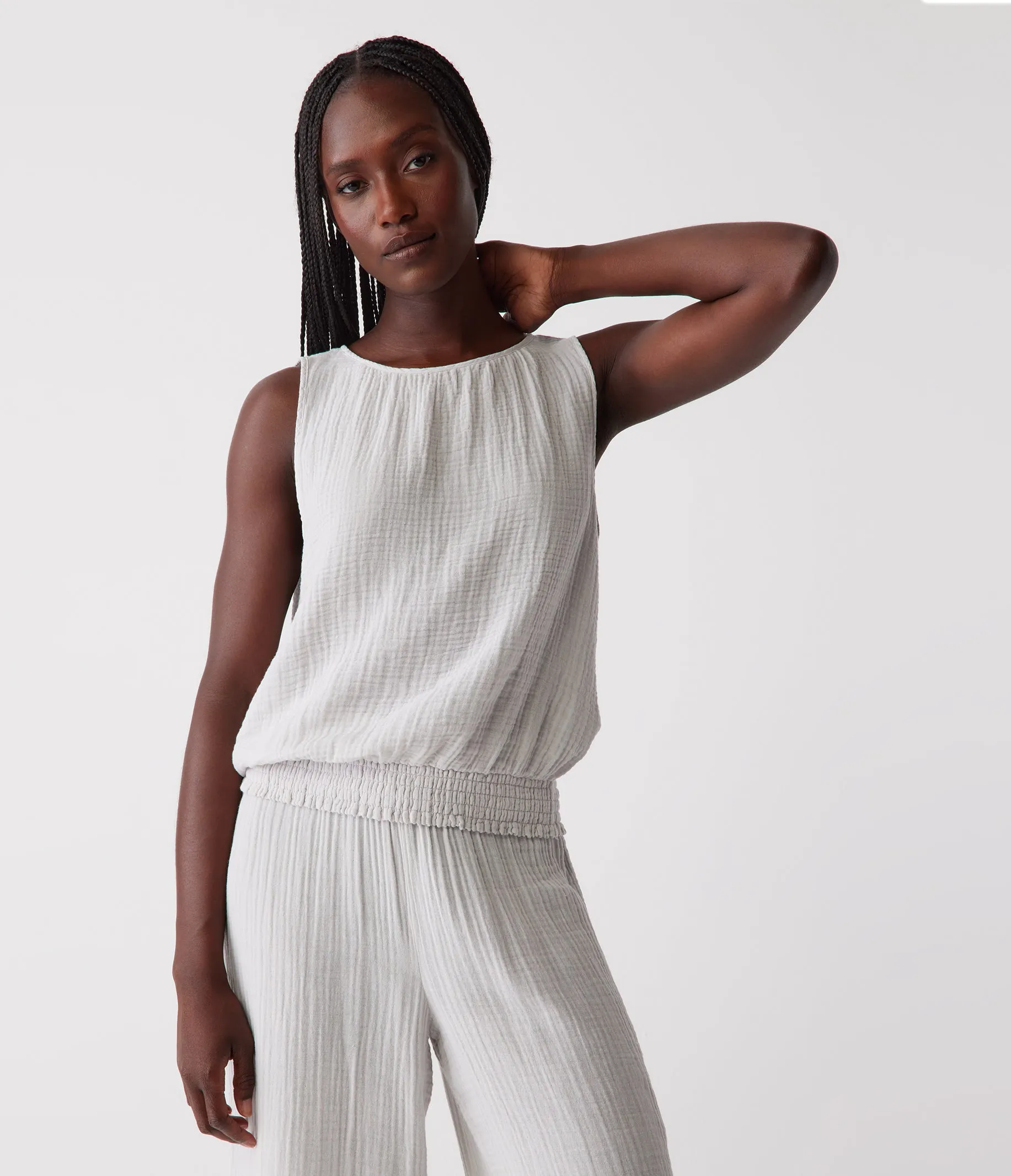 Janelle Tie Neck Tank