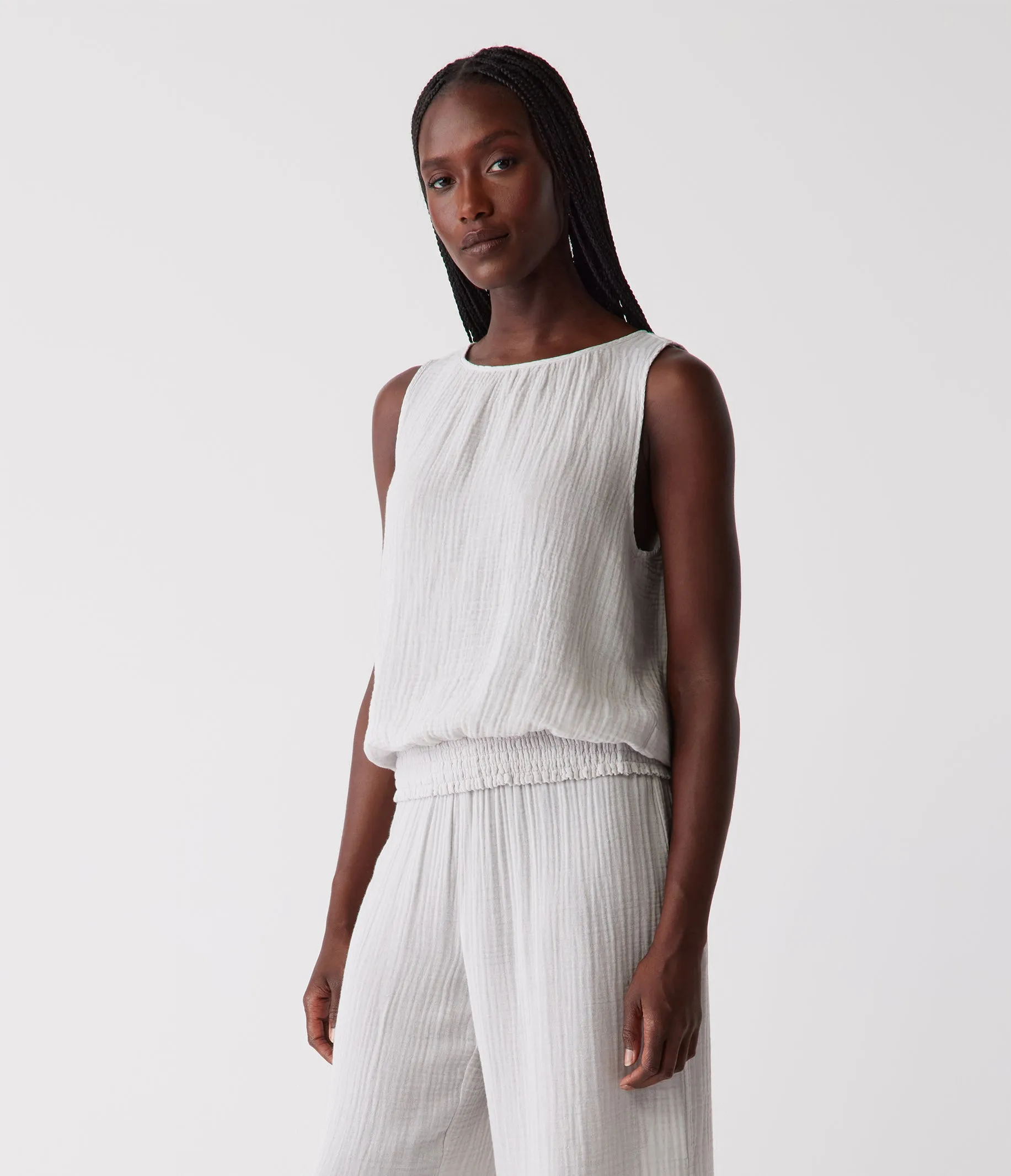 Janelle Tie Neck Tank