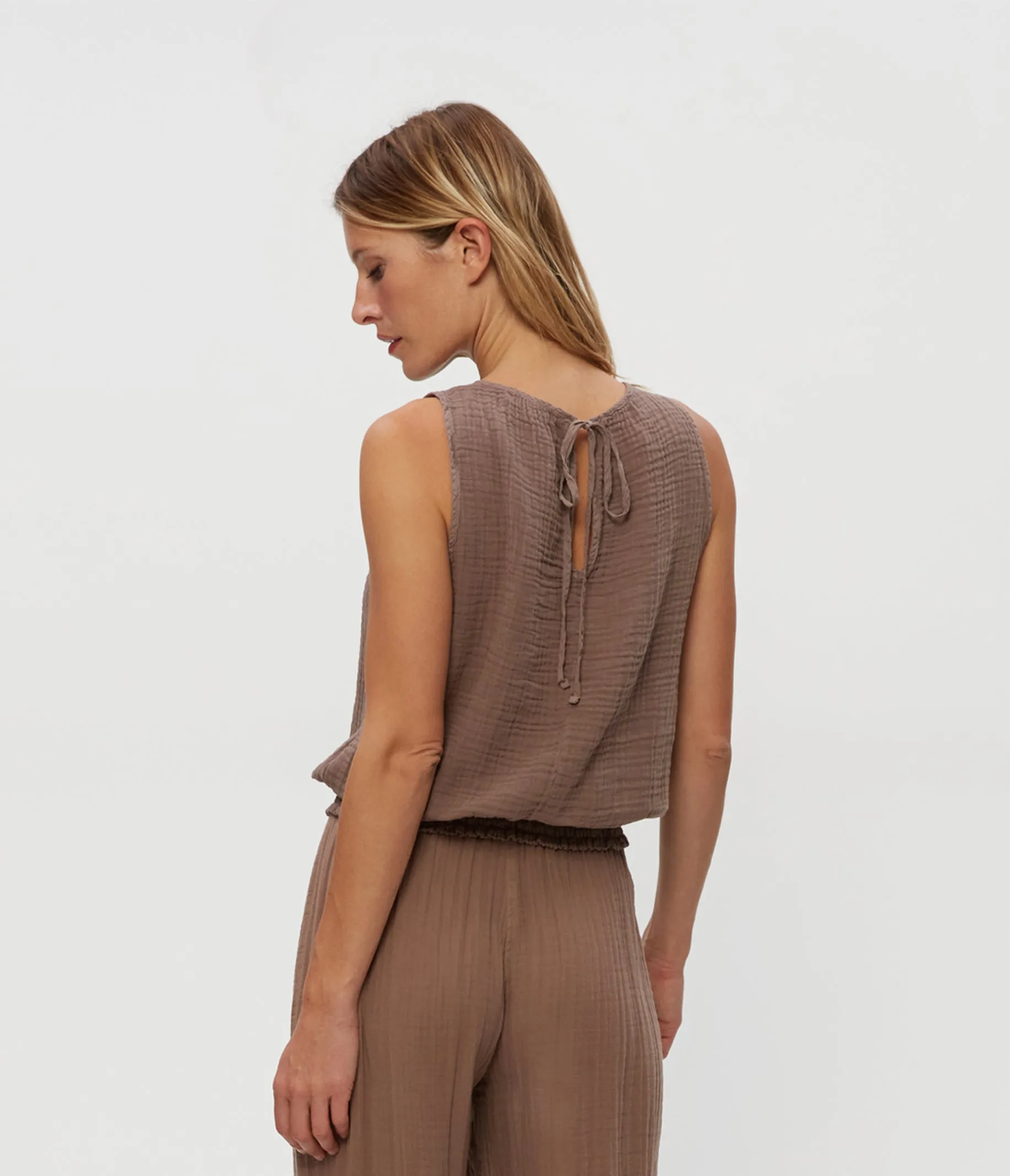 Janelle Tie Neck Tank