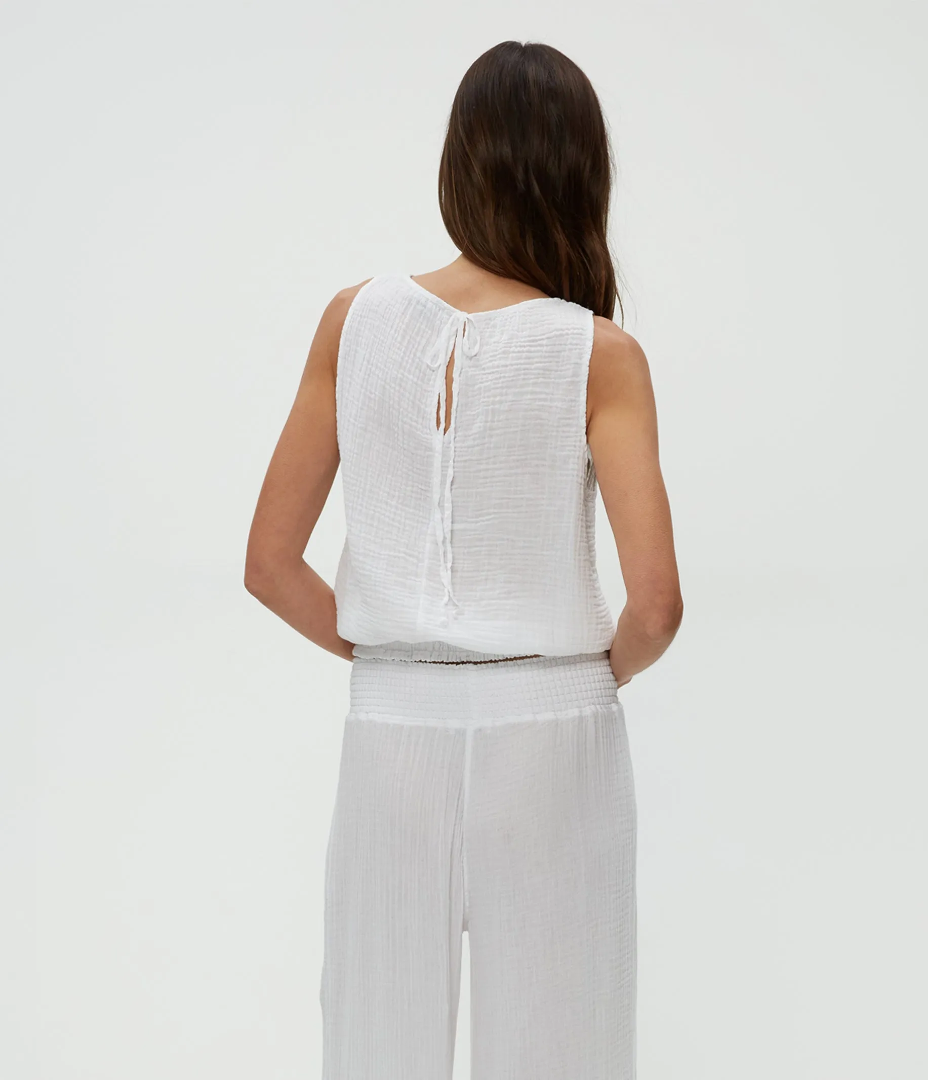 Janelle Tie Neck Tank