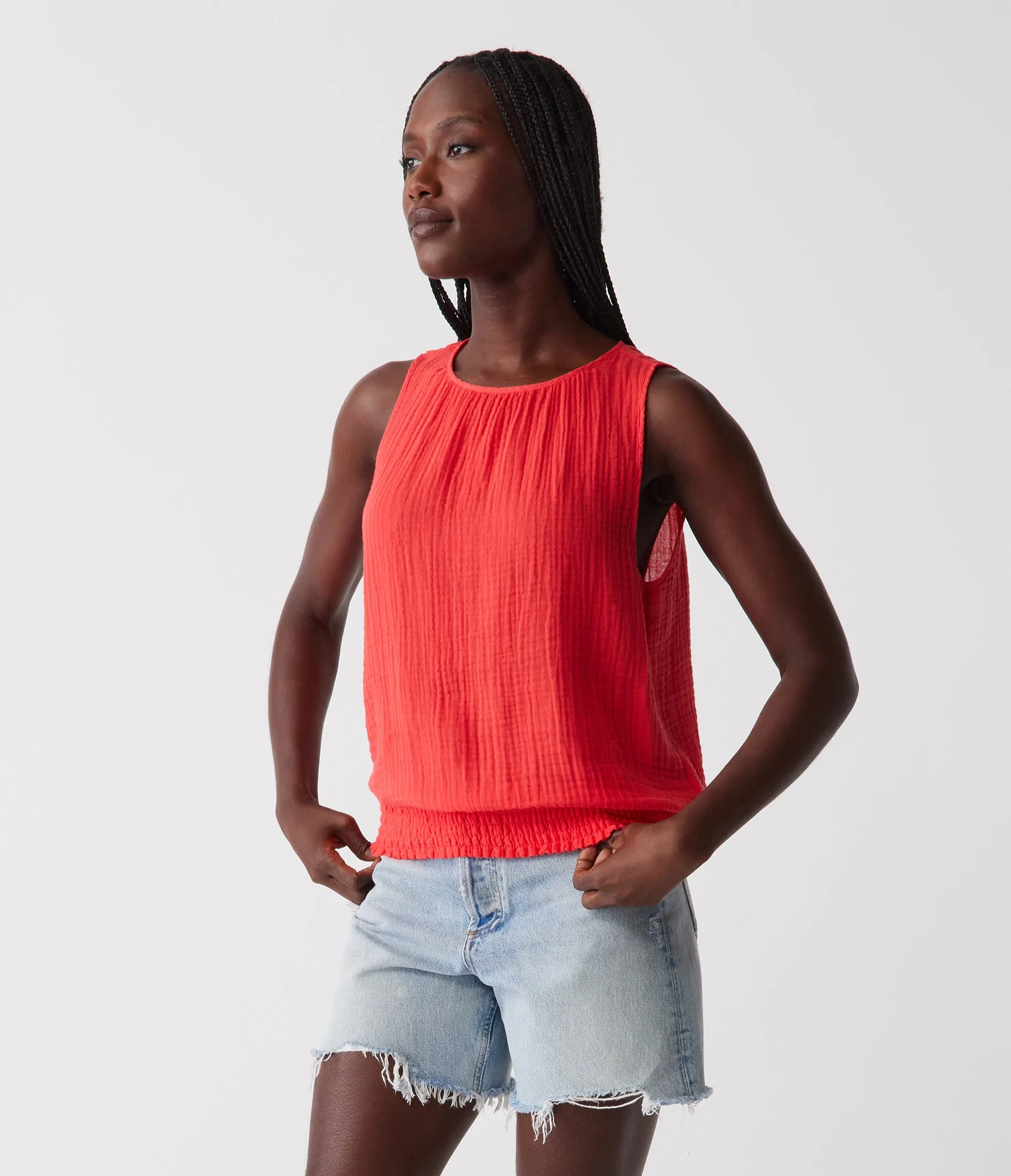 Janelle Tie Neck Tank