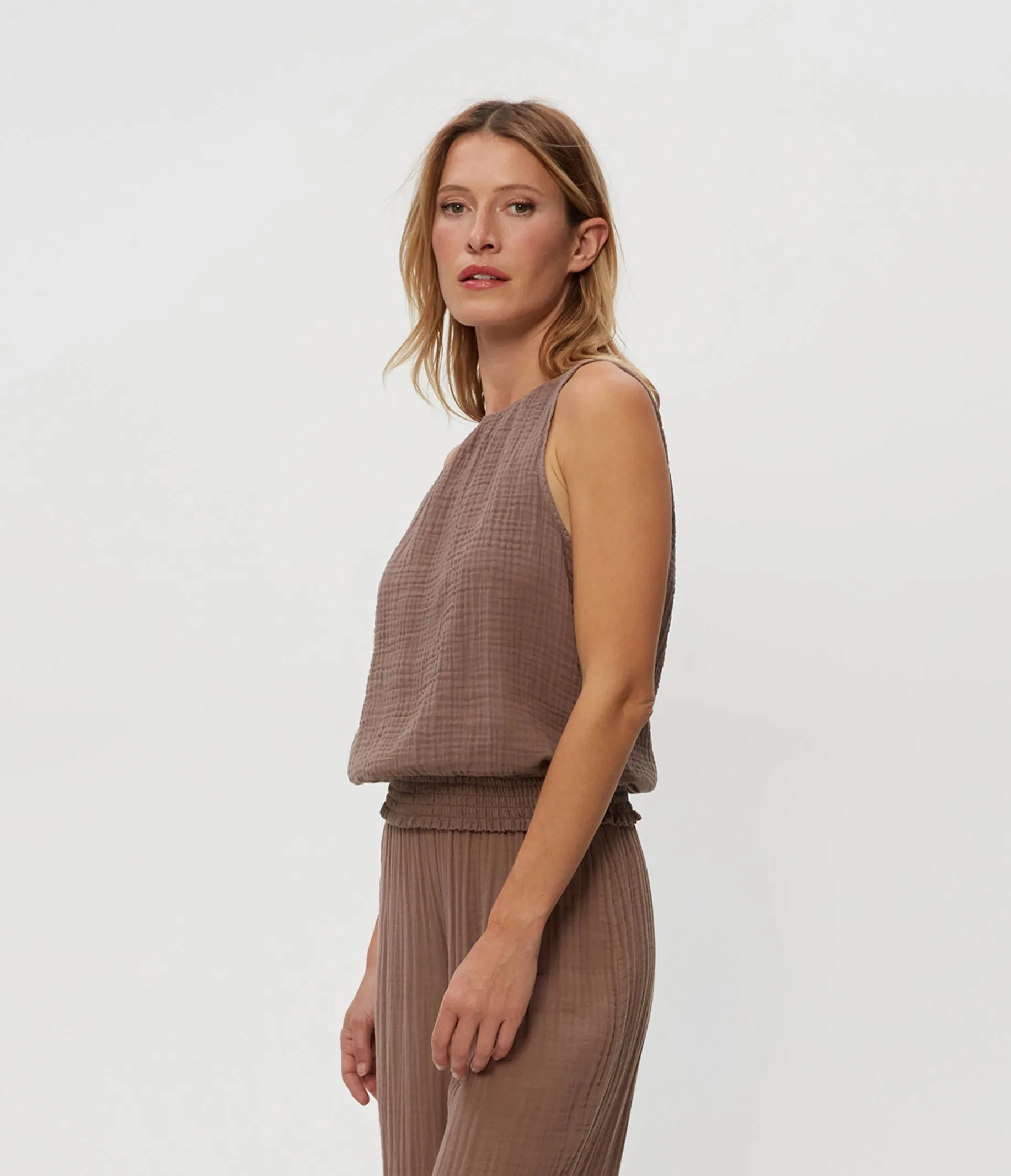 Janelle Tie Neck Tank