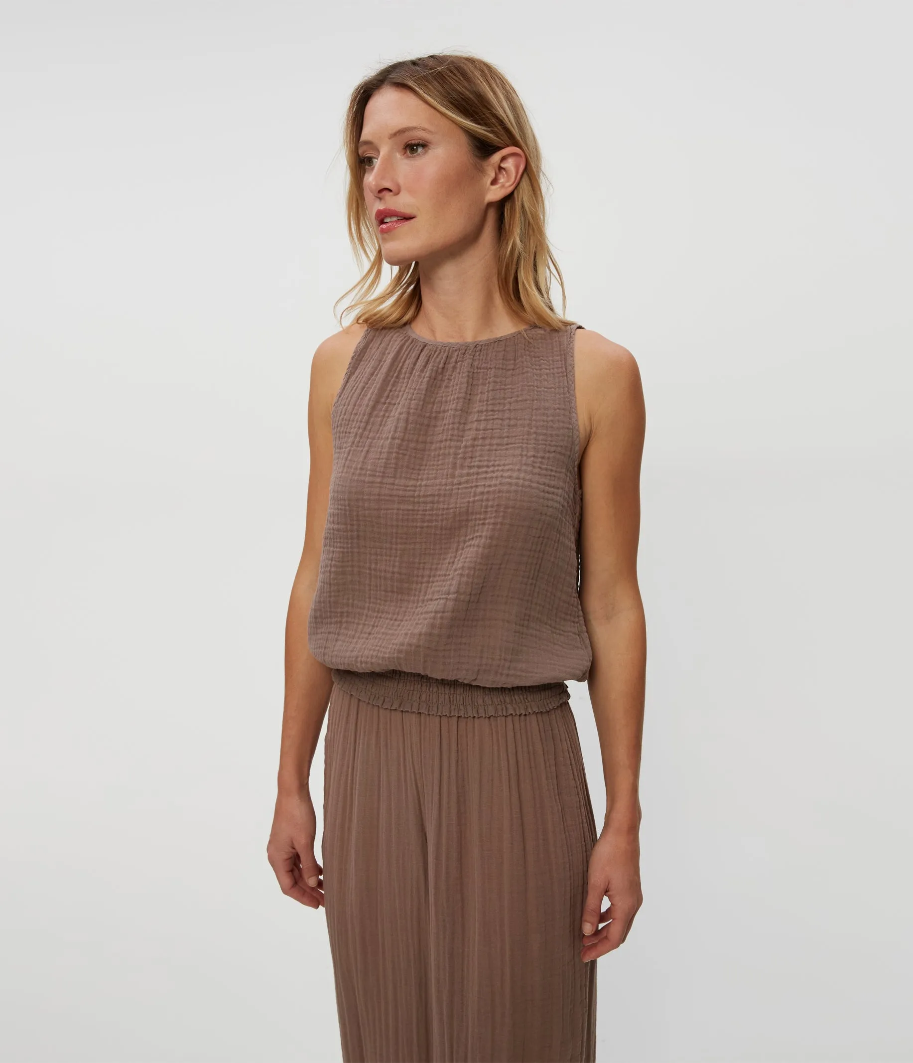 Janelle Tie Neck Tank