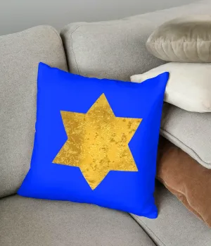 Jewish Fused Applique - Star of David - Gold