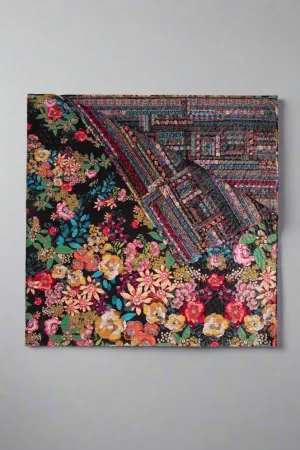 Johnny Was Camella Floral Quilted Queen Blanket HB12622