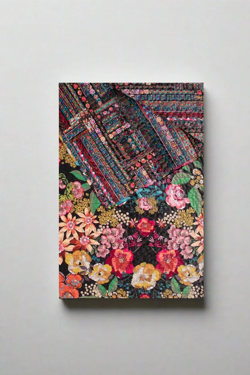 Johnny Was Camella Floral Quilted Queen Blanket HB12622