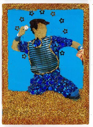 Katrina Majkut, "Autumn (Blue/Gold Team)" SOLD