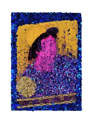 Katrina Majkut, "Rhianna (Blue/Pink/Gold Team)"
