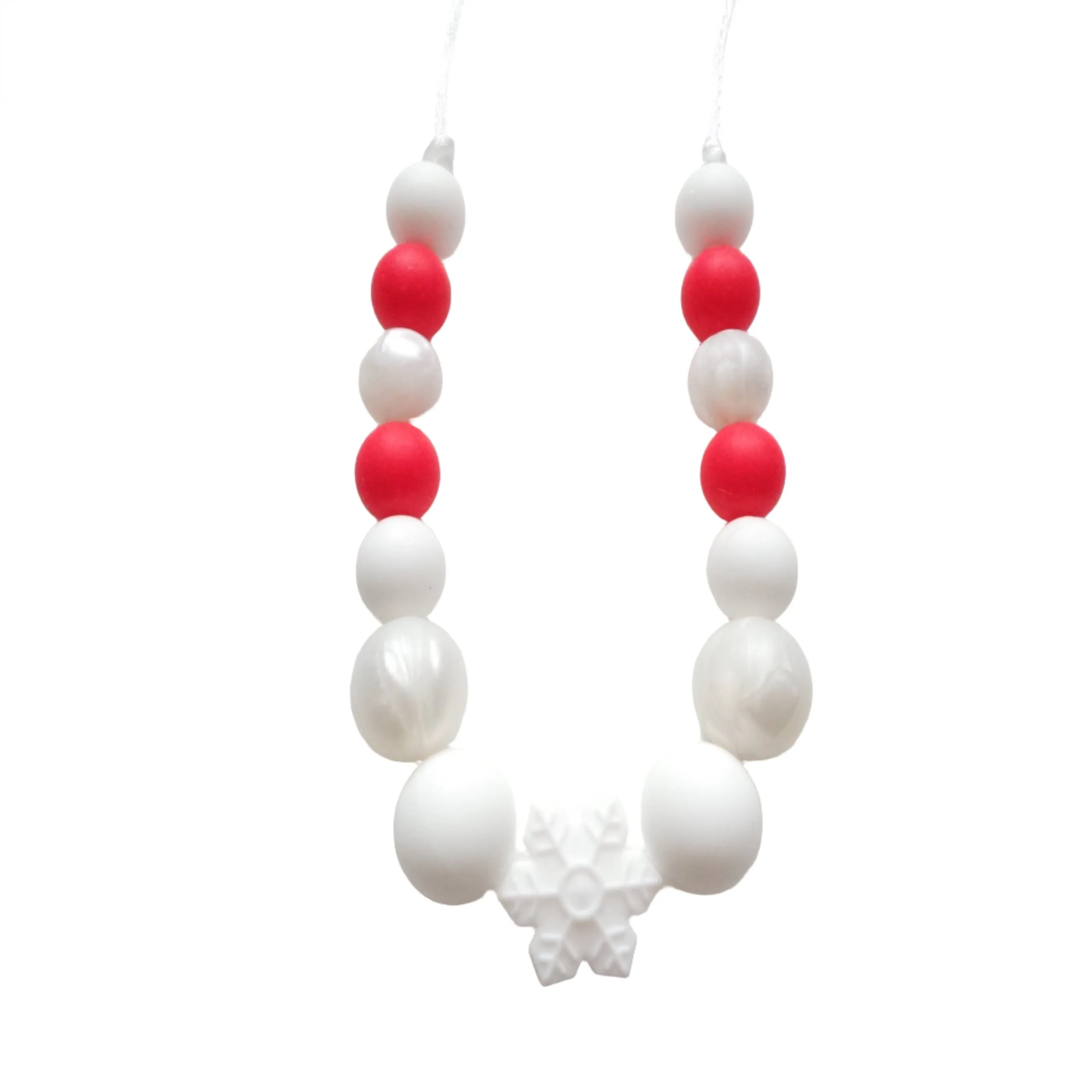Kids Necklace - Christmas Snowflake Necklace