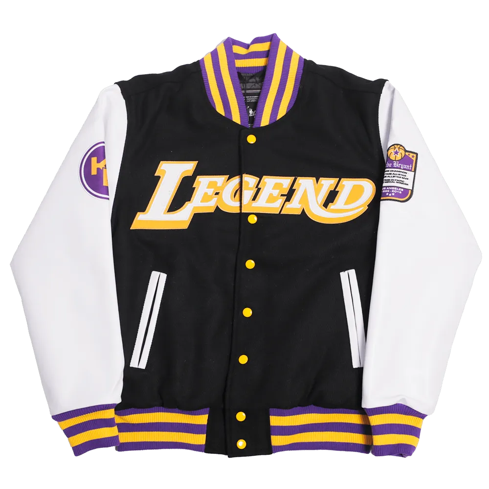 KOBE BRYANT LA LEGEND VARSITY JACKET (BLACK)