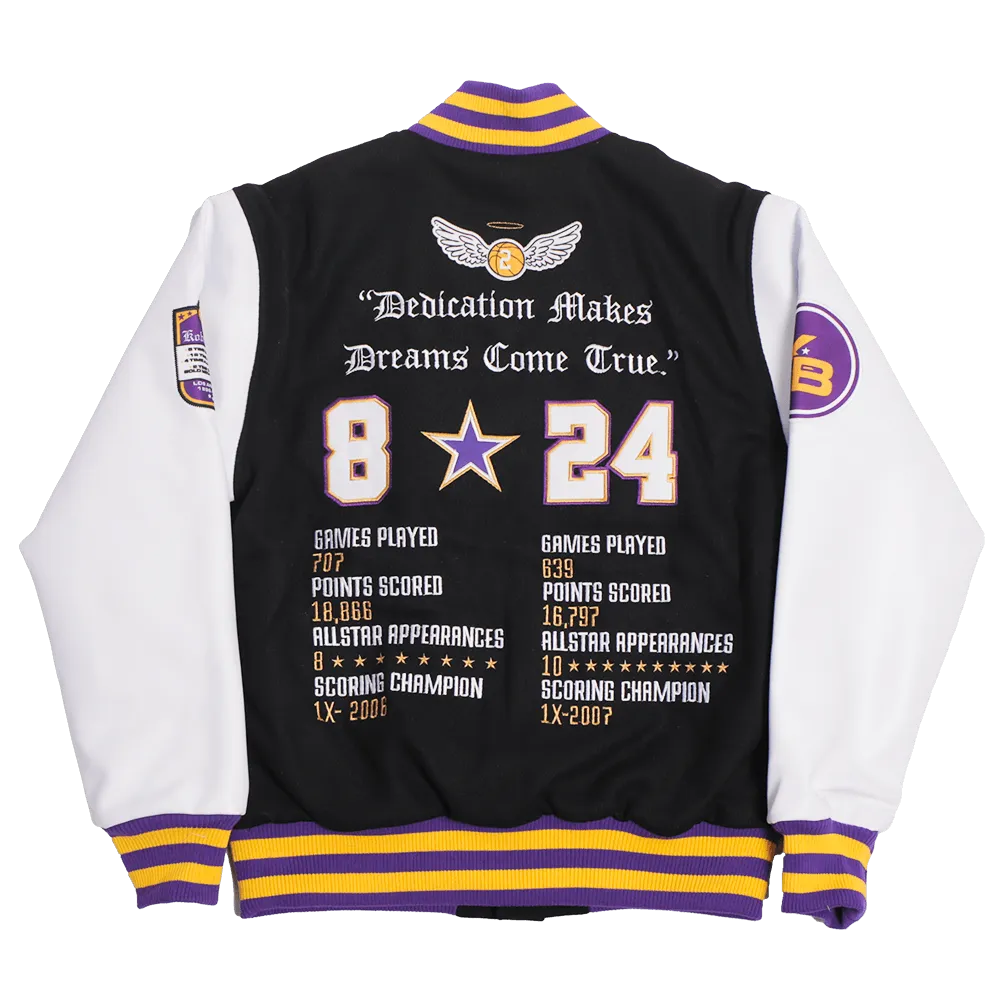 KOBE BRYANT LA LEGEND VARSITY JACKET (BLACK)