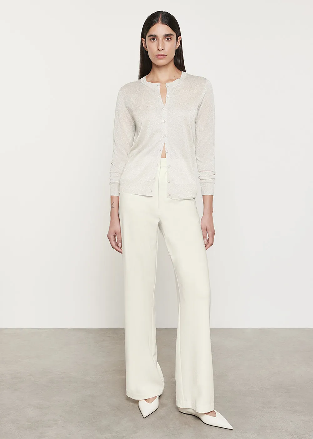 Lamé Cardigan