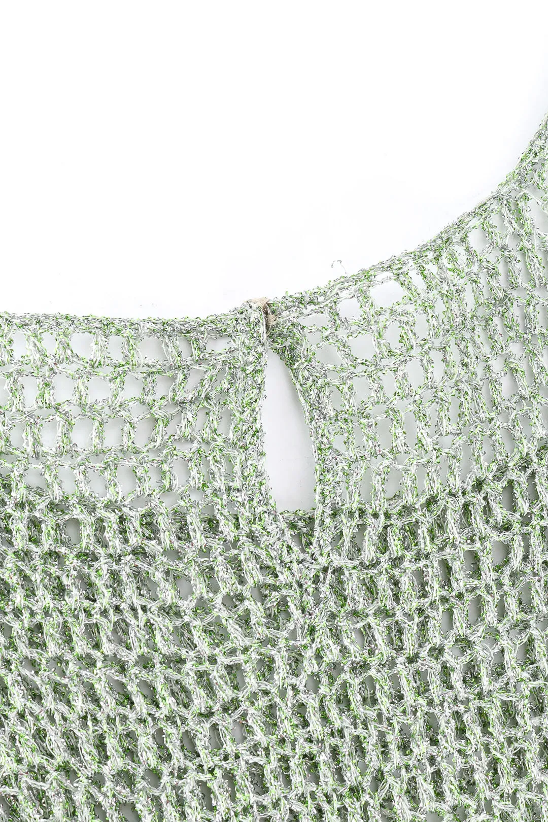 Lamé Knit Chainmail Top