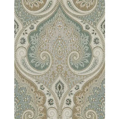 Latika-Aqua/Taupe