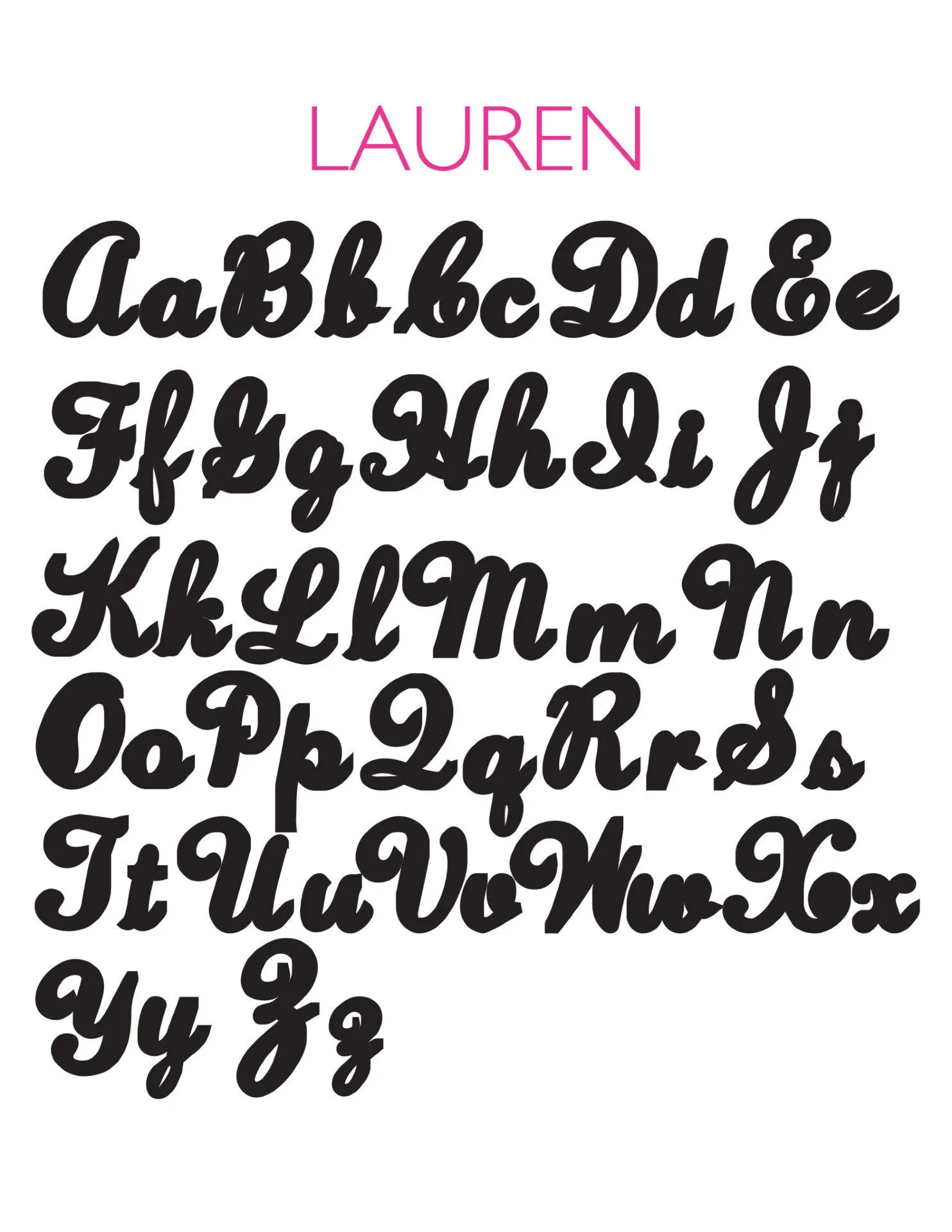 Lauren Nameplate Necklace (WS)