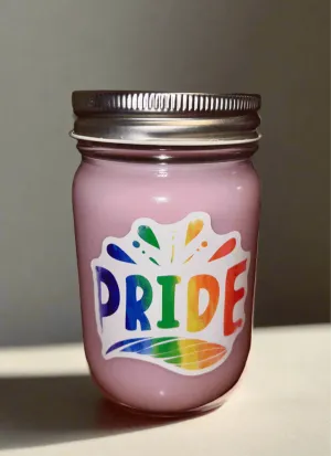 Lavender Fields Scent 14 oz Pride Candle