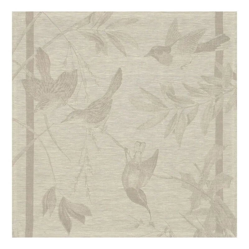 Le Jacquard-Francais- Voliere - Beige- Napkin